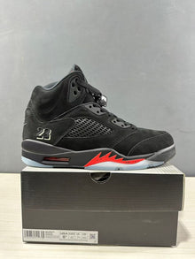 Jordan Air Jordan 5 Retro Black Red High-Top Sneakers