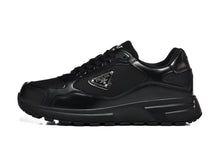 Prada Black Lace-Up Sneakers with Chunky Sole