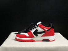 Off-White Out Of Office Low-Top Sneakers Red White Black