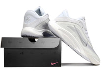 Nike A'ja Wilson 1 Basketball Shoes Black Pink and White Silver