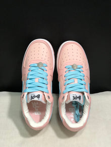 Bape Sta Low-Top Sneakers Pink Blue