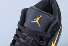 Jordan Air Jordan 1 Low Black Yellow 553558-071 Sneakers