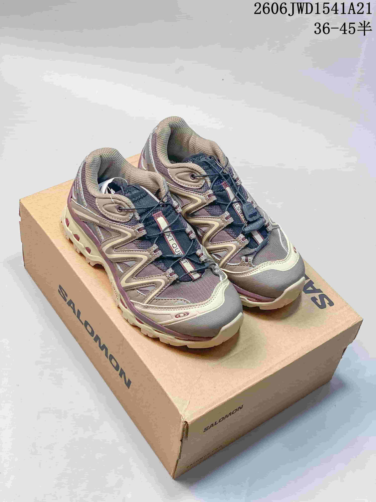 Salomon XT-Quest ADV Trail Shoes, Gray and Mauve