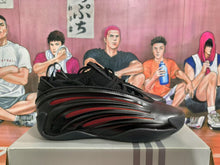 Black and Red Basketball Sneakers