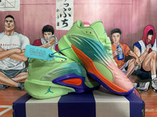 Jordan Luka 1 Basketball Shoes in Green, Pink and Purple