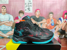 Under Armour Charged Basketball Sneakers Black Pink Blue