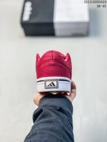 Adidas GVP Canvas STR Low-Top Sneakers Burgundy B23999