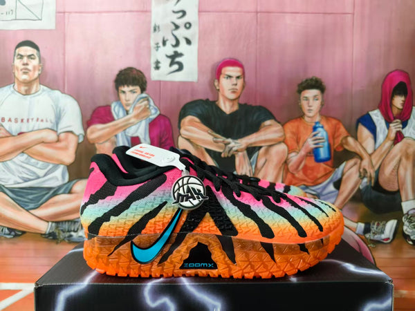 Nike ZoomX Basketball Shoes in Black, Pink and Orange
