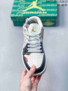 Nike SB Dunk Low White Navy Gold Sneakers QL1988-00