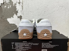 Converse Trainer-Style Sneakers in Gray and Gum
