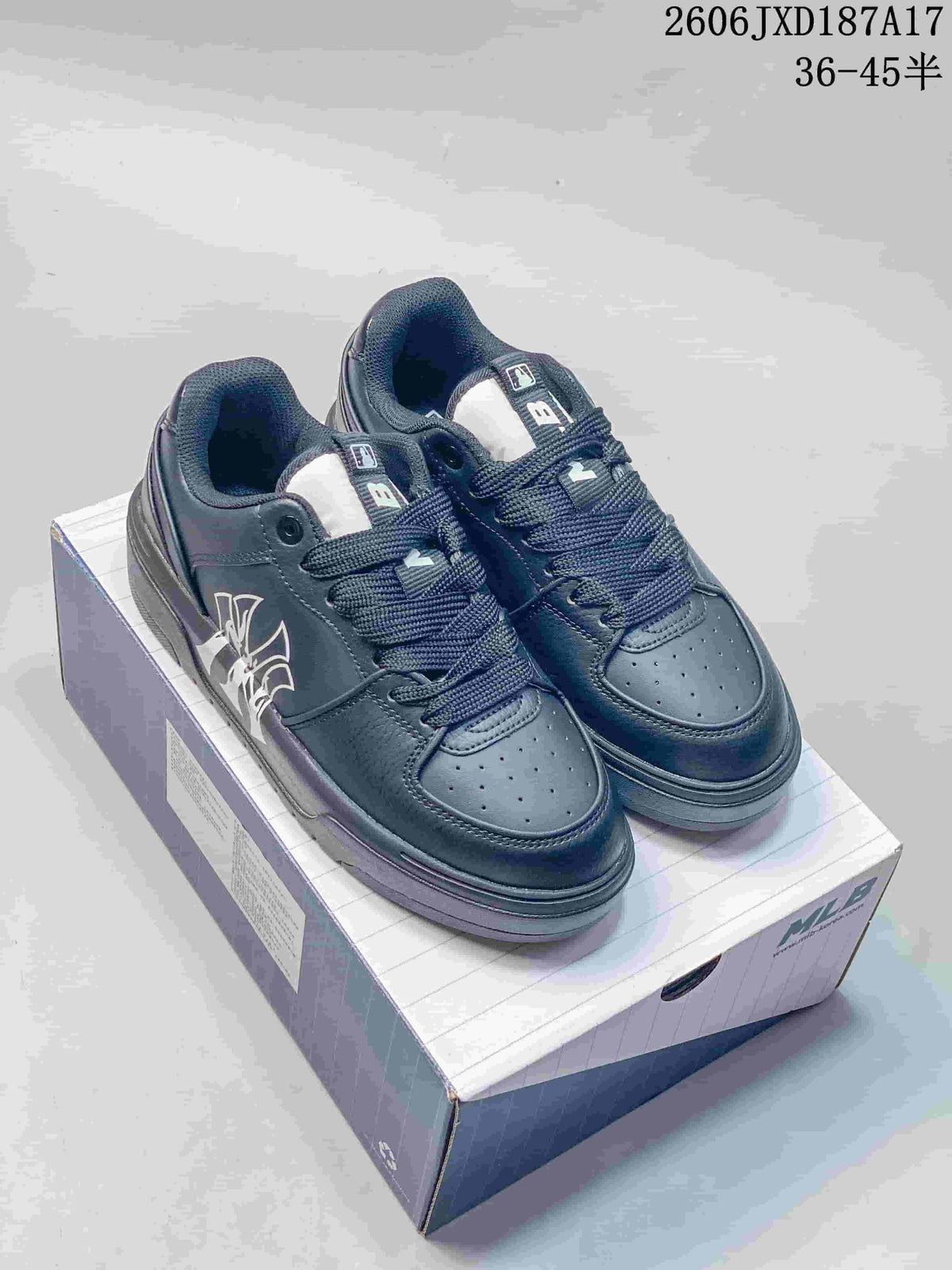 MLB Chunky Liner Denim Low-Top Sneakers, Dark Navy