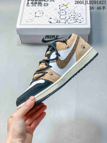 Nike Air Jordan 1 Low Panda Land Sneakers