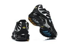 Nike Air Max Plus Black and Silver Sneakers