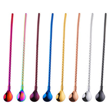 Colorful Creative Stainless Steel Stirring Spoon (Set)