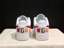 BAPE Bape Sta Low-Top Sneakers White Red