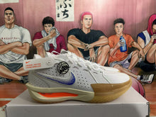 Nike Zoom X White Blue Orange Basketball Shoes