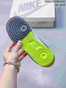 Nike Air Force 1 '07 Low White Navy Volt Sneakers