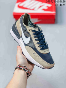 Nike Waffle One GS Sneakers Black and Brown