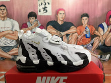 Nike Air More Uptempo White and Black Sneakers