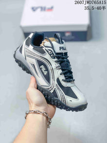 FILA Pebble Women's Low-Top Sneakers Black and White