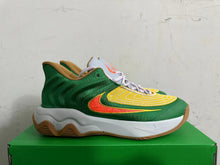 Nike Basketball Shoes in Green, Yellow and Gum