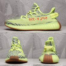 Yeezy 350 V2 Sneakers Lime Green Gum Sole