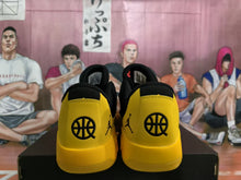 Jordan Q54 Basketball Sneakers Black and Yellow