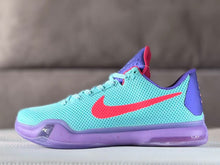 Nike Kobe 10 EYBL Basketball Sneakers Aqua Purple