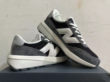 New Balance U370 Sneakers in Black, Gray and White