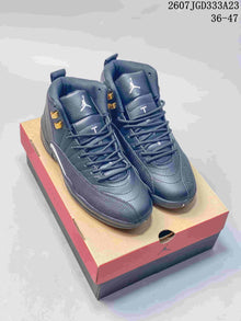 Jordan Air Jordan 12 Retro Basketball Sneakers Black EU 36-47