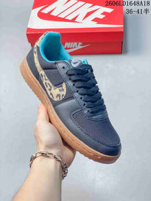 Nike Field General 82 SP Low-Top Sneakers with Leopard Swoosh