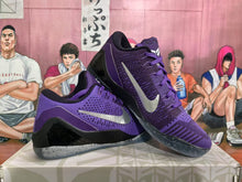 Nike Moon Walk Purple Basketball Sneakers