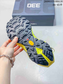 Kailas FUGA EX330 Trail Running Shoes, White and Neon Yellow