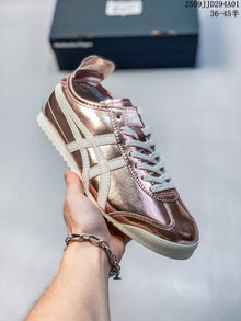 Onitsuka Tiger Mexico 66 Metallic Rose Gold Sneakers