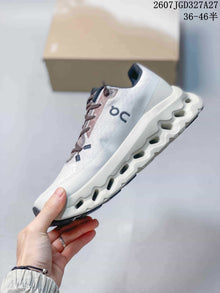 On Cloudtilt White and Gray Training Sneakers 2607TGD327A27