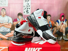 Nike Air More Uptempo White Black Red Basketball Shoes