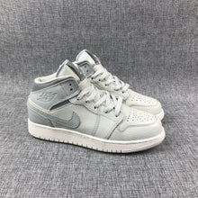 Jordan Air Jordan 1 Mid GS Light Bone Grey Fog Sneakers