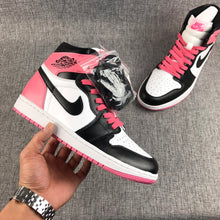 Jordan Air Jordan 1 High Dirty Pink Black Toe Sneakers
