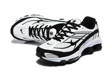 Nike Shox R4 White and Black Sneakers
