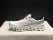 On Cloudmonster 1 All-White Running Sneakers