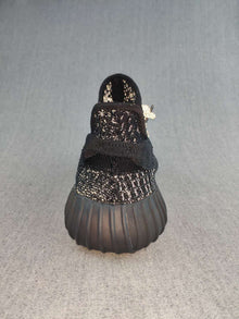 Yeezy 350 V2 Sneakers Black with Reflective-Style Details