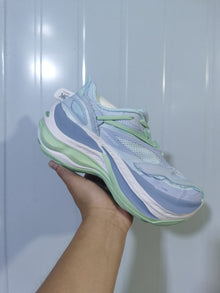 Balenciaga 9191 Sneakers in Moon Blue and Green