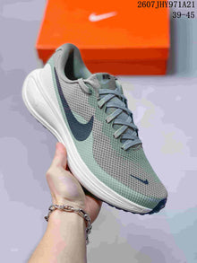 Nike Vomero 18 Running Sneakers Gray Green Navy 2607JHY971A21