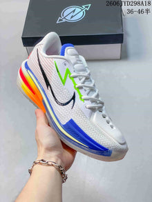 Nike Air Zoom GT Cut Low-Top Basketball Shoes, White