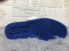 Jordan AJ1 Black Blue 2.0 High-Top Sneakers 555088-404