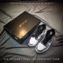 Jordan Air Jordan 1 Pass the Torch White Silver High-Top Sneakers