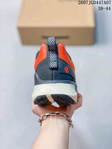 ECCO 710270OPW Orange and Navy Running Sneakers