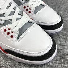 Jordan Air Jordan 3 White Red Black Sneakers