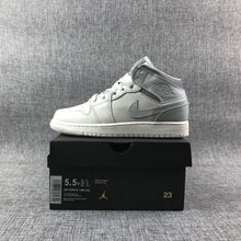 Jordan Air Jordan 1 Mid GS Light Bone Grey Fog Sneakers