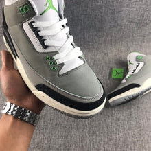 Jordan Air Jordan 3 Chlorophyll Gray Sneakers 136064-006